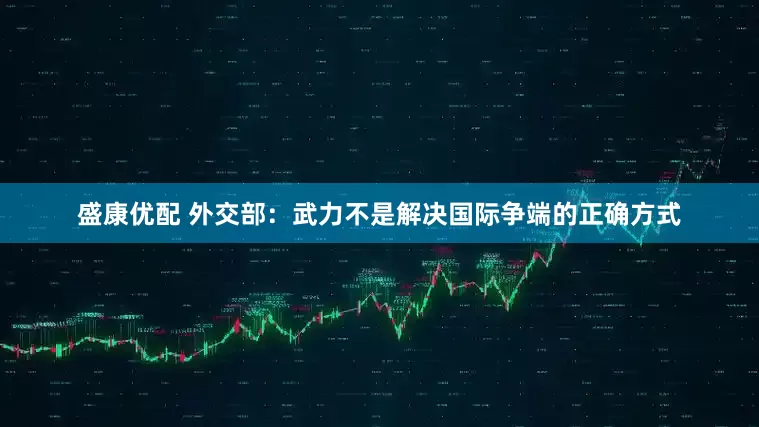 盛康优配 外交部：武力不是解决国际争端的正确方式