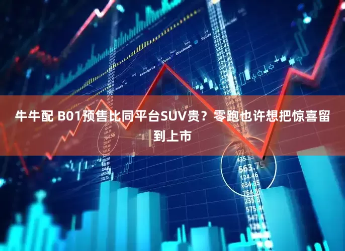 牛牛配 B01预售比同平台SUV贵？零跑也许想把惊喜留到上市